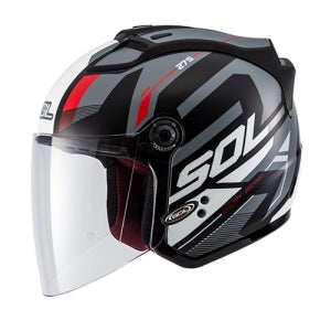 SOL27S ARMOUR 아머 무광 블랙 그레이 레드