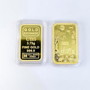브렐리아 24k 순금 골드바 3.75g UBS 금테크 순금선물 금모으기 축하 기념 생일