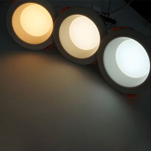 LED 홀컵 움푹 매입등 92/123mm(3/4인치) 6W/8W
