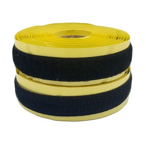 폭 3.8cm 국산 강력 접착벨크로 찍찍이 양면테이프 검정색 거칠이 까슬이 10미터