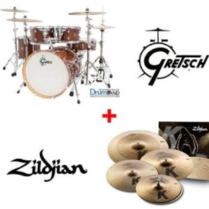 그레치 카탈리나 메이플 5기통 드럼 세트 / Zildjian K커스텀 다크 포함 풀패키지