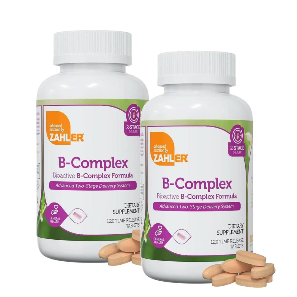 <b>자일러 비타민</b>B 컴플렉스 포물러 120정 2개 Zahler B-Complex