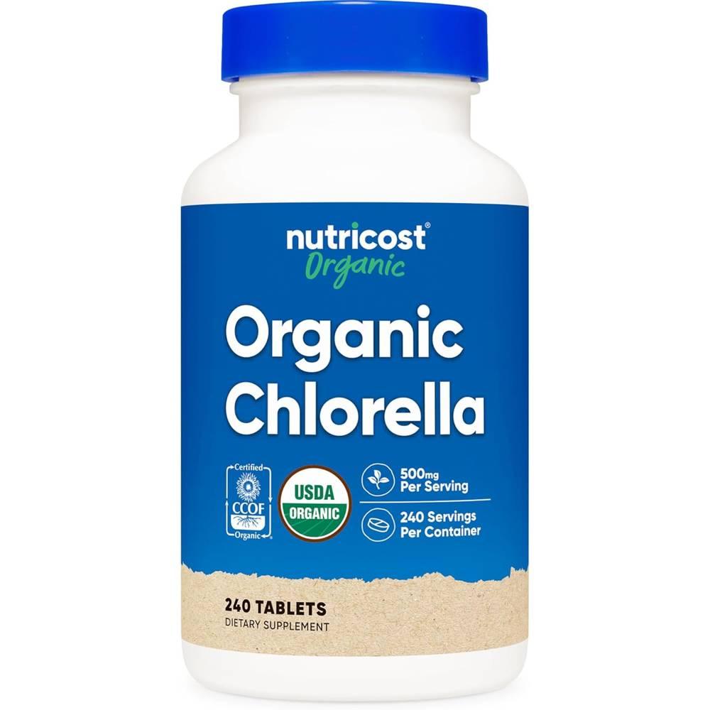<b>뉴트리코스트 클로렐라</b> 500mg 240정 <b>Nutricost Chlorella</b>