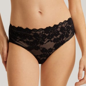 한로 미디브리프(70906 black beauty,deep poppy)
