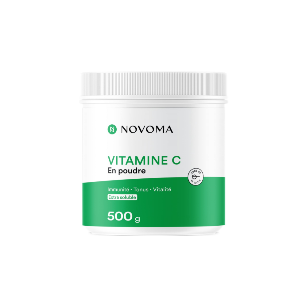 프랑스 노보마 Novoma <b>퓨어 비타민</b> <b>C 파우더 1000mg</b> 함유 500g