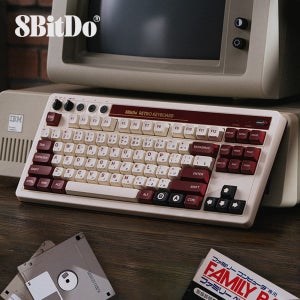 [국내정발] 8bitdo키보드 레트로 무선 8비트 8비토 + 패드 TKL F 영일