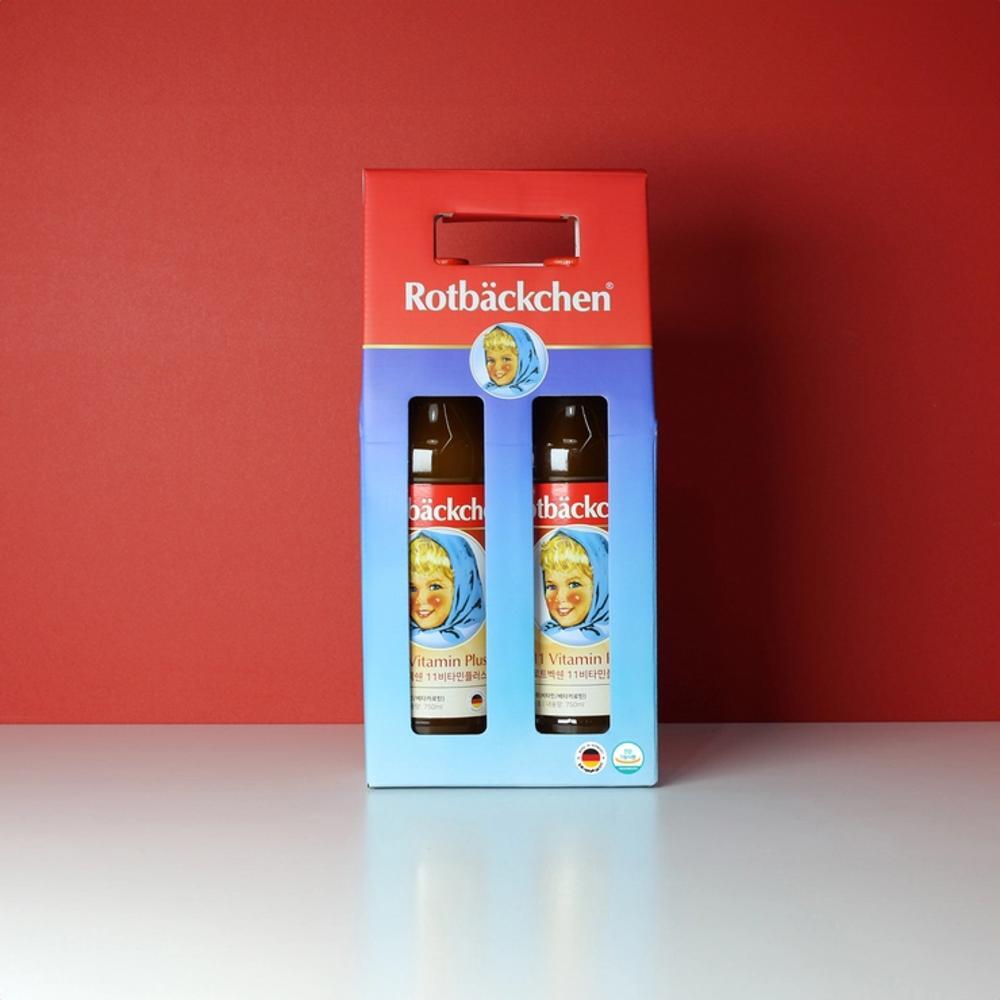 로트벡쉔 <b>11 비타민 플러스 750ml</b> x 2병세트 액상 멀티비타민