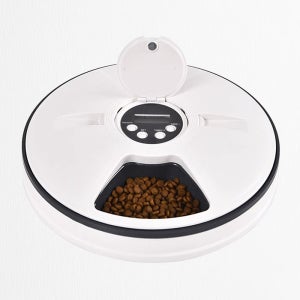 반려동물 자동 회전 급식기 간식 고양이 배식기 급여기