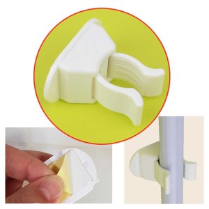봉거치대 부착식고정홀더 부착형마대걸이 브라켓 1p 마대걸이브라켓