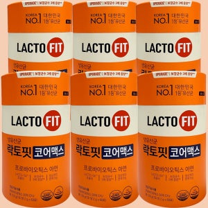 유산균 락토핏 코어맥스 60포 6통(12개월분)