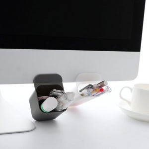 책상 정리함 소형 진열대 악세사리 보관함 1개 랜덤배송