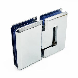 유리경첩 샤워부스힌지 유리대유리 크롬유광 180도 10mm용