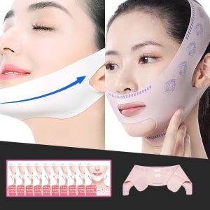 로로스키니 작은얼굴 리프팅 패키지 (프리미엄 브이라인 마스크 팩+안면거상 리프팅 밴드)