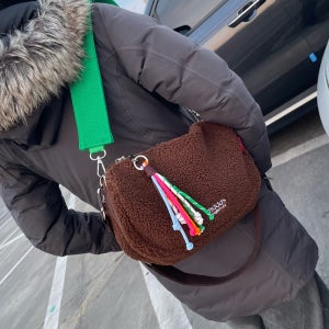 므떼백 여행용 크로스백 보부상 슬링백 핸드폰 해외여행가방 뽀글이 크로스 나일론 미니 백