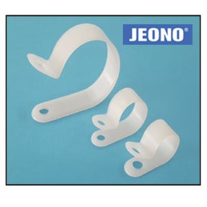 전오 JOC-18N 1봉 500개 국산 케이블클램프 케이블크램프 PVC새들