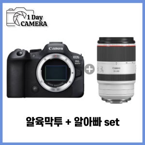 [잠실 카메라대여] R6mark2 RF70200 대여 캐논 알아빠세트 팬싸카메라 렌탈