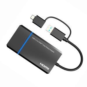 USBC타입 to HDMI 젠더 4K 노트북듀얼모니터 미러링 확장 연결잭 APT041