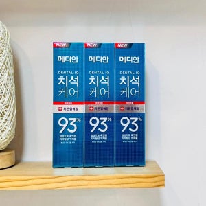 치석제거치약 치석치약 치은염 녹차 추출물 3개 메디안