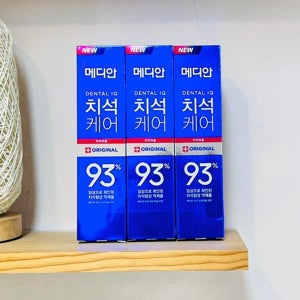 치석제거치약 치석치약 치은염 오리지널 3개 메디안