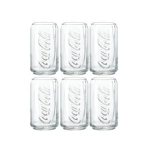 [해외] 아데리아 코카콜라 글라스 6개 1세트