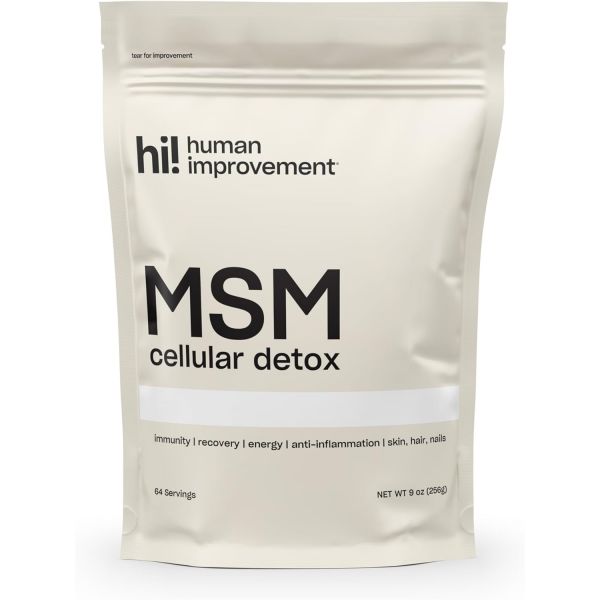 MSM <b>셀룰러 디톡스</b> 유황 글루텐 프리 유제품 프리 비건 99.9% 미국산 설탕 0g (64인분)