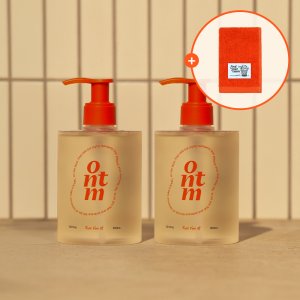 1+1 온틈 퍼퓸 젤 핸드워시 300ml 우디향 선물용 핸드워시답례품