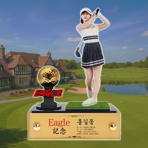 골프피규어 로고피규어 골프트로피 상패 기념패 홀인원 싱글 이글 우승