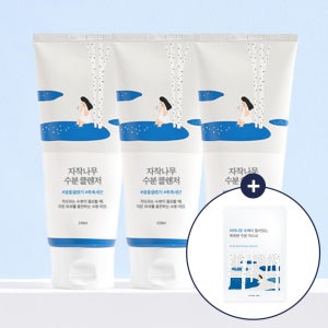 라운드랩 자작나무 수분 클렌저 150ml 3개 세트 (+자작 마스크 1매)