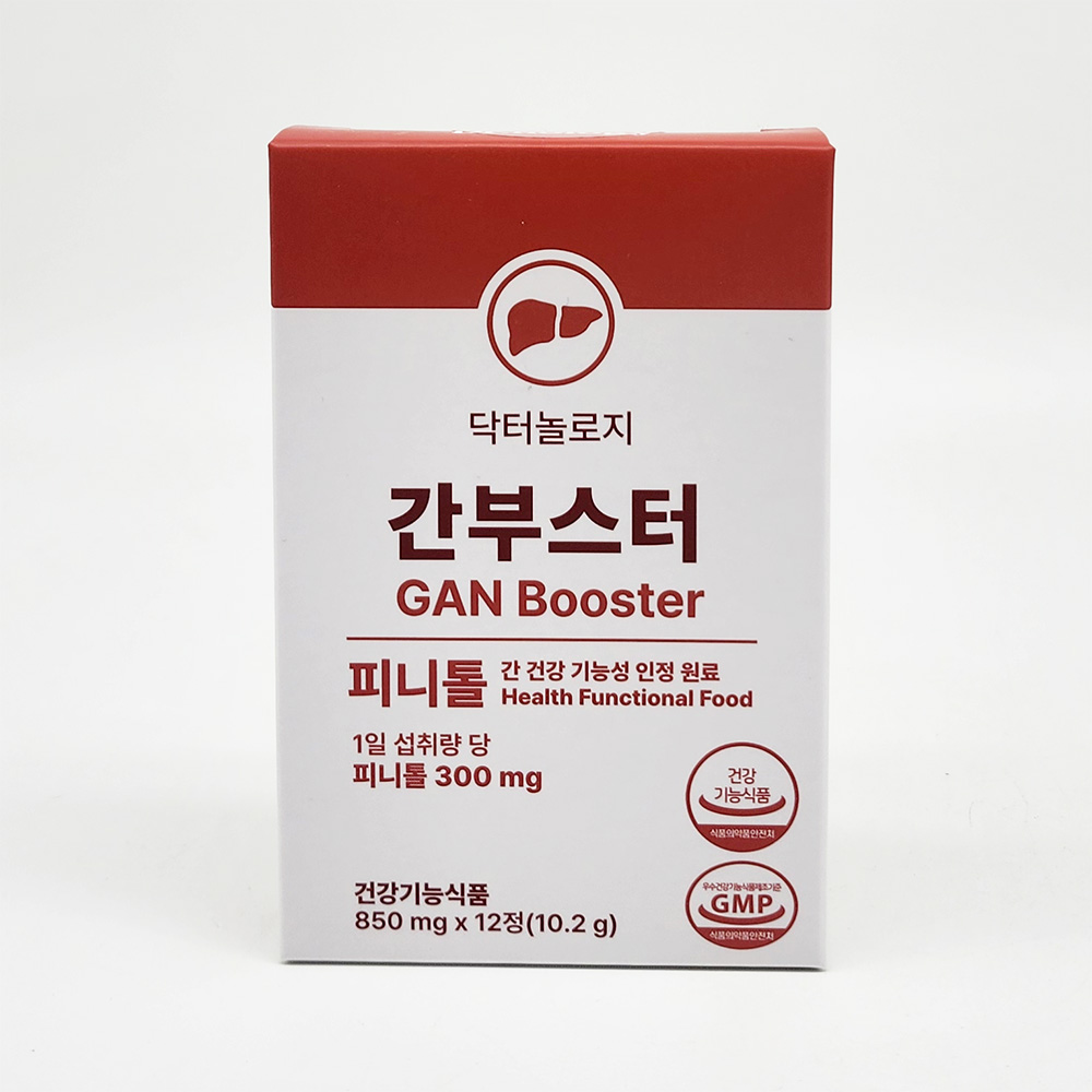 닥터놀로지 간 부스터 <b>피니톨</b> 700mg x 12정