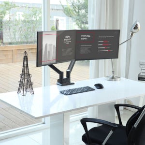 카멜마운트 PMA2DU 듀얼 USB형 모니터 거치대 받침대 모니터암