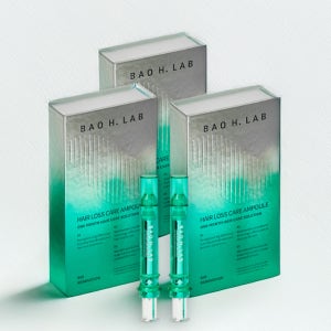 바오에이치랩 탈모 완화 모발성장 앰플 두피 세럼 무향, 75ml, 3개