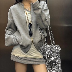 면 야구 자켓 투웨이 집업 가디건
