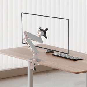카멜마운트 GDA3 싱글 디자인 커브드 와이드 모니터 거치대 모니터암