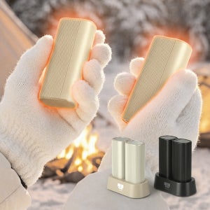 휴대용 충전식 손난로 전기 전자핫팩 쌍쌍바 듀얼손난로