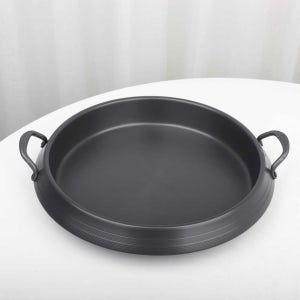 경질 스끼야끼 전골 냄비 샤브샤브 나베 곱창 팬 손잡이 ZZ 32cm
