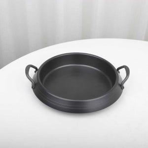 경질 스끼야끼 전골 냄비 샤브샤브 나베 곱창 팬 손잡이 ZZ 24cm