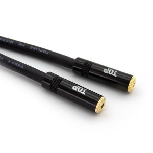 HDTOP 국산 제작 3.5 스테레오 암암 FF연장 케이블 3M HT-TP406