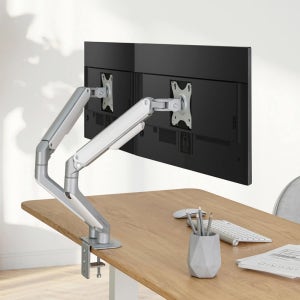 카멜마운트 듀얼 모니터암 셀프밸런스 모니터 거치대 AMA2D