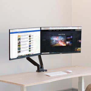 카멜마운트 BMA2D 듀얼 셀프밸런스 모니터 모니터암 거치대