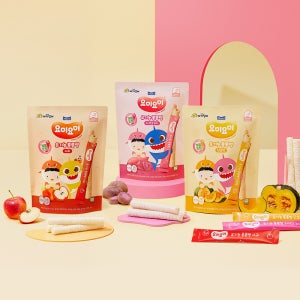 요미요미 유기농롱롱뻥 사과 24g/자색고구마 24g/단호박 24g 2봉 (총 6봉)