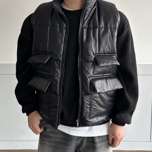 테크웨어조끼 남자 겨울 퍼티그 조끼