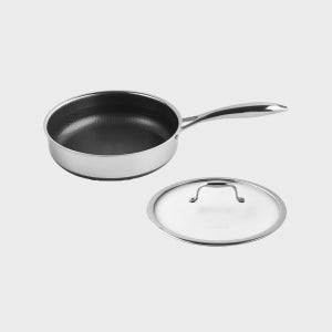 쿡셀 블랙 에디션 소테팬 24cm 유리뚜껑 세트