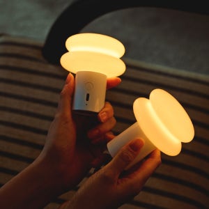 [2세트] 일광전구 스노우맨8 포터블 조명, 무드등 캠핑조명 충전식