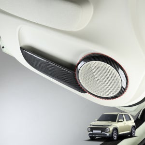 캐스퍼 일렉트릭 EV 튜닝 도어스피커 테두리 커버 카본 몰딩