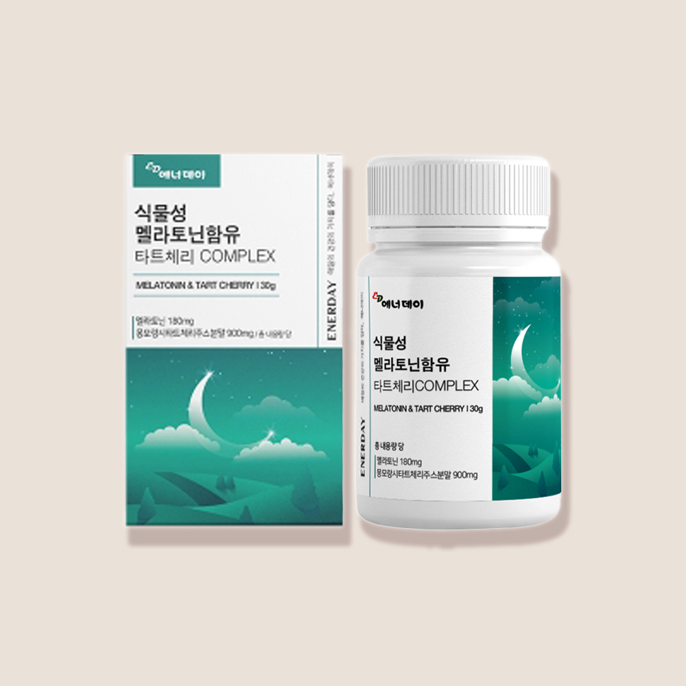 <b>에너데이</b> 식물성 멜라토닌 함유 타트체리COMPLEX 30g