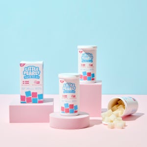 리틀펄리 유아 임산부 온가족 자일리톨 구강유산균 무설탕 캔디 무맛, 70g, 2개