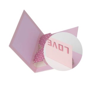 벨카마 1EA 프로포즈 여친 남친 생일 편지지 카드