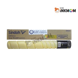 신도리코 D200T25KY (TN-220Y) 노랑 정품토너 D201 D202