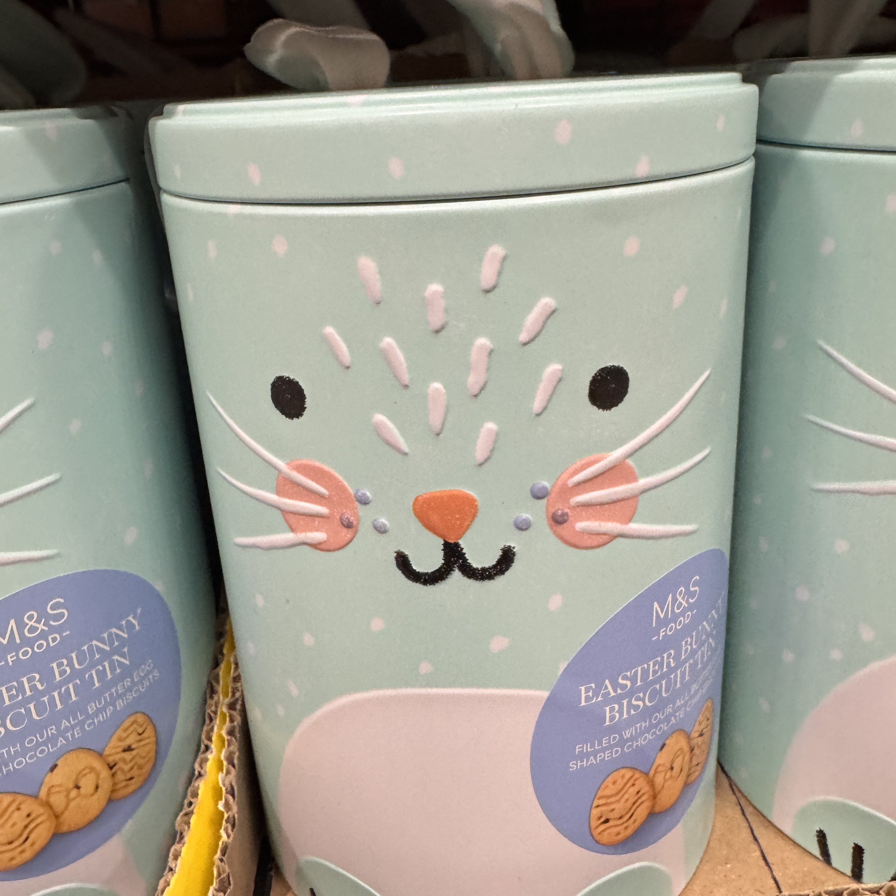 막스앤스펜서 올버터 쿠키 쇼트<b>브레드</b> 이스터 버니 틴 케이스 230g