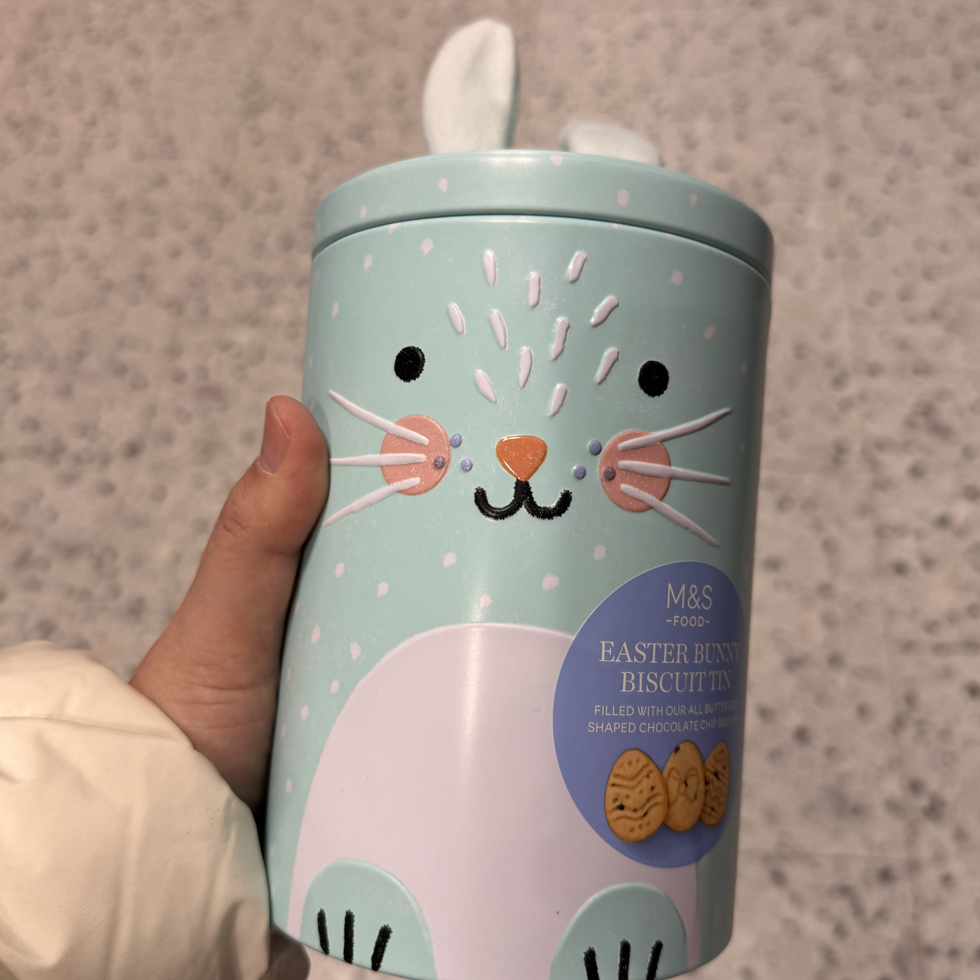 막스앤스펜서 올버터 쿠키 쇼트<b>브레드</b> 이스터 버니 틴 케이스 230g